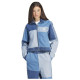 Adidas Γυναικείο μπουφάν KSENIASCHANDER Denim Patchwork Tracktop